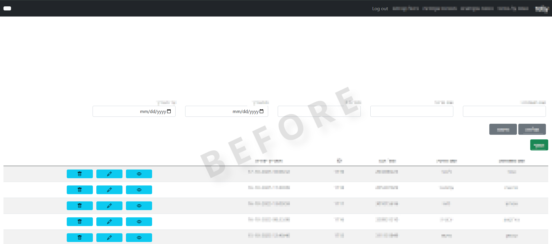 Generic Form System Before
